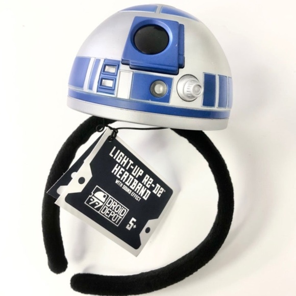 Star Wars Other - Disney Parks Star Wars Galaxy's Edge R2-D2 Droid Depot Light Sound Ears Headband